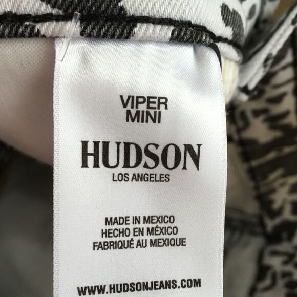 HUDSON VIPER MINI SKIRT IN LEOPARD PRINT - Picture 6 of 6